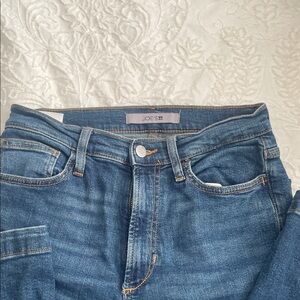 Joe's Jeans High Rise Denim in Classic Blue- Wide leg